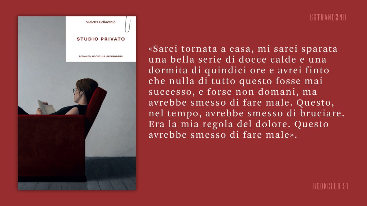 Violetta Bellocchio torna con un memoir intimo, lirico e affilato, che si raddoppia in una tragicommedia scatenata su una metropoli in continuo e convulso mutamento.

"Studio privato" è in tutte le librerie.