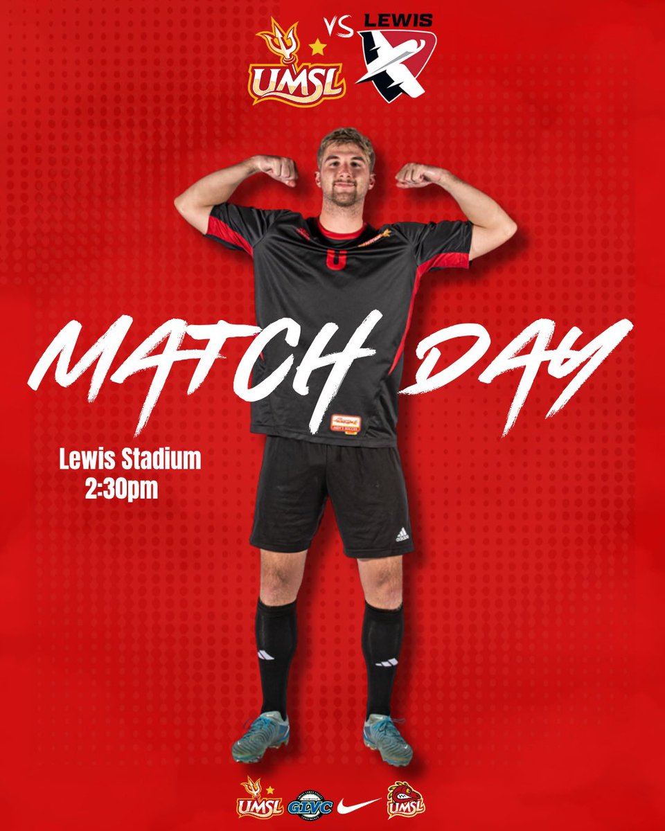 Match Day! 

🆚 Lewis
🏡 Lewis Stadium, Romeoville, IL
⏰ 2:30 pm 
📺 glvcsn.com/lewisu/

#SetTheStandard