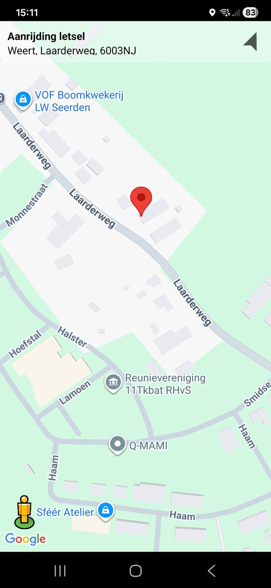 Ongeval wegvervoer woning in Weert