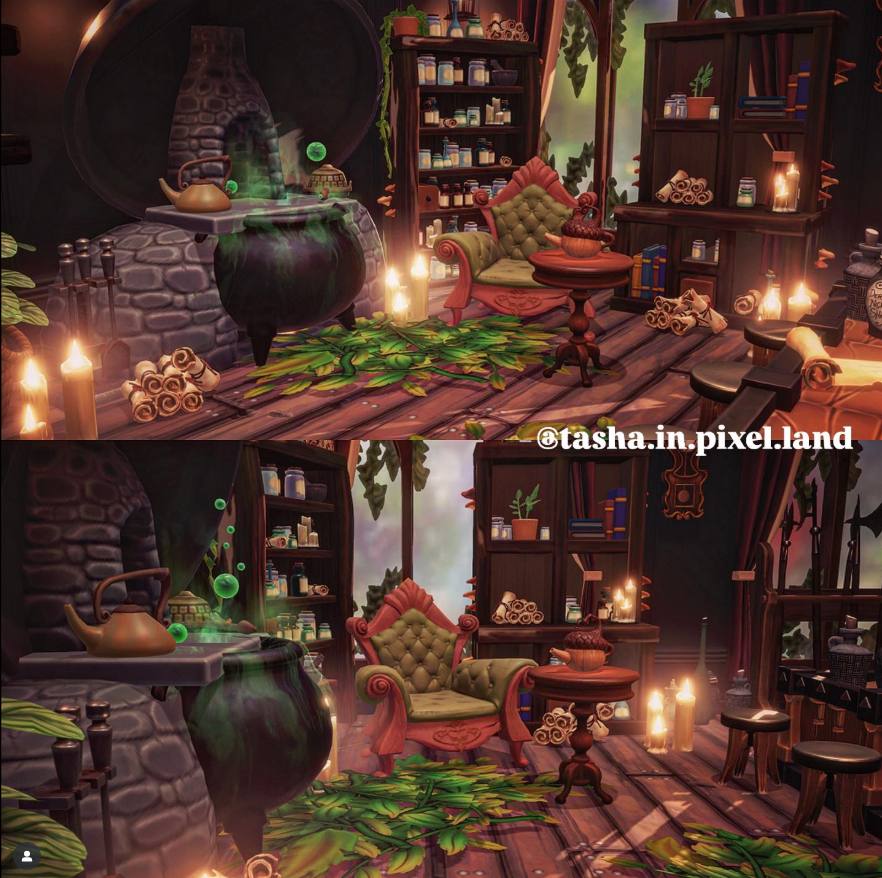 dreamlightpaper's tweet photo. inspo sunday ✨

cosy house in disney dreamlight valley, by https://t.co/H7bBrXD4hs (insta) https://t.co/DRpfI7VpkF