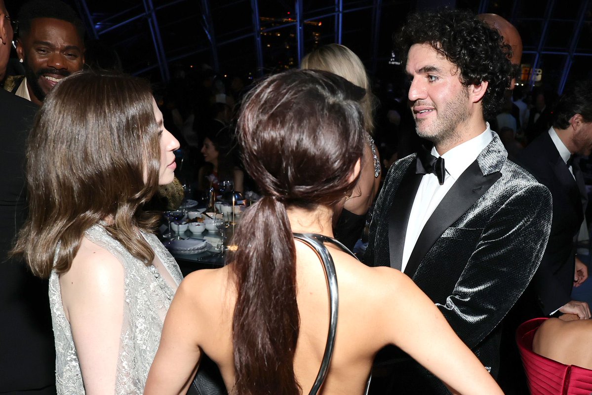 They were glued to each other the whole night