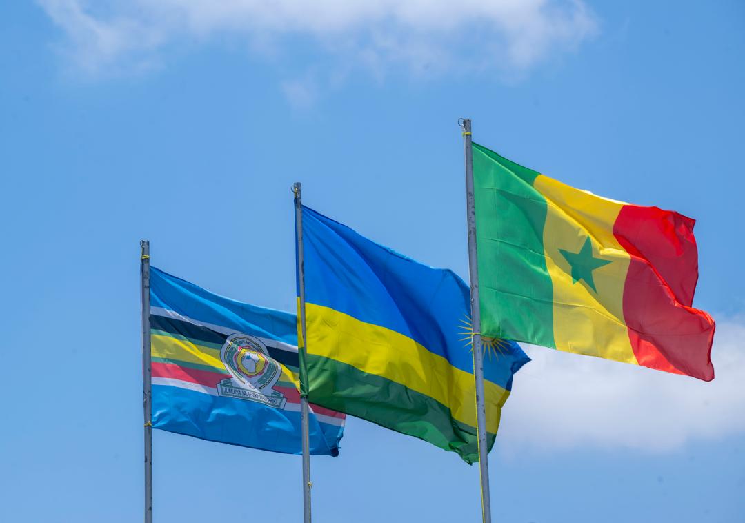 This morning, Minister <a href="/onduhungirehe/">Olivier J.P. Nduhungirehe</a> bid farewell to H.E. Bassirou Diomaye Faye, President of the Republic of Senegal, concluding his three-day State visit to Rwanda.