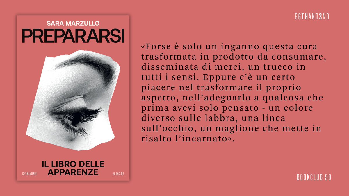 Tra facili accuse di vanità, stereotipi radicati, precetti discutibili e discussi, Sara Marzullo esplora la nostra quotidiana trama di compromessi e atti emancipatori, e si conferma, dopo Sad Girl, come una delle più acute interpreti del presente.

"Prepararsi" è in libreria.