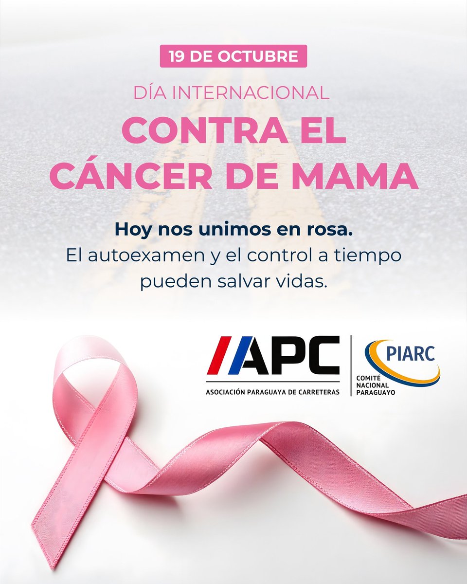 apc_py's tweet image. 🎀 Desde la APC nos unimos al Día Internacional contra el Cáncer de Mama, recordando que la prevención y el control a tiempo salvan vidas. 💗
#APC #ConcienciaRosa #Prevención #CáncerDeMama