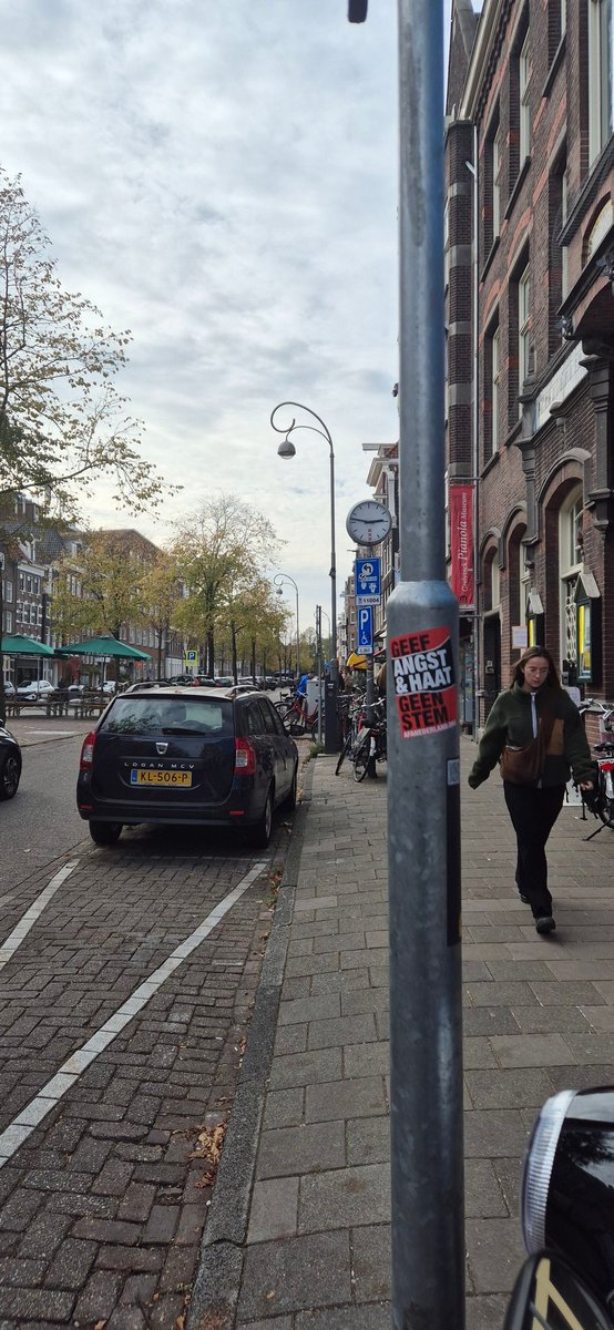 Wat een rust in de westerstraat