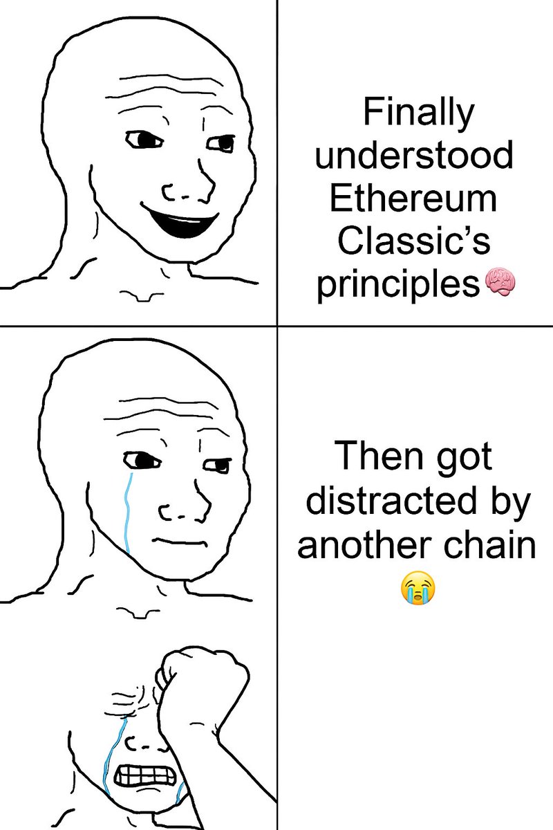 Moh_Arbdool's tweet image. Sometimes we finally get it,  the philosophy, the depth, the reason $ETC exists. 

Then a shiny new chain trends, and suddenly we forget the one network that never compromised on decentralization or immutability.

That’s the lesson. 💚

#ETC #CodeIsLaw