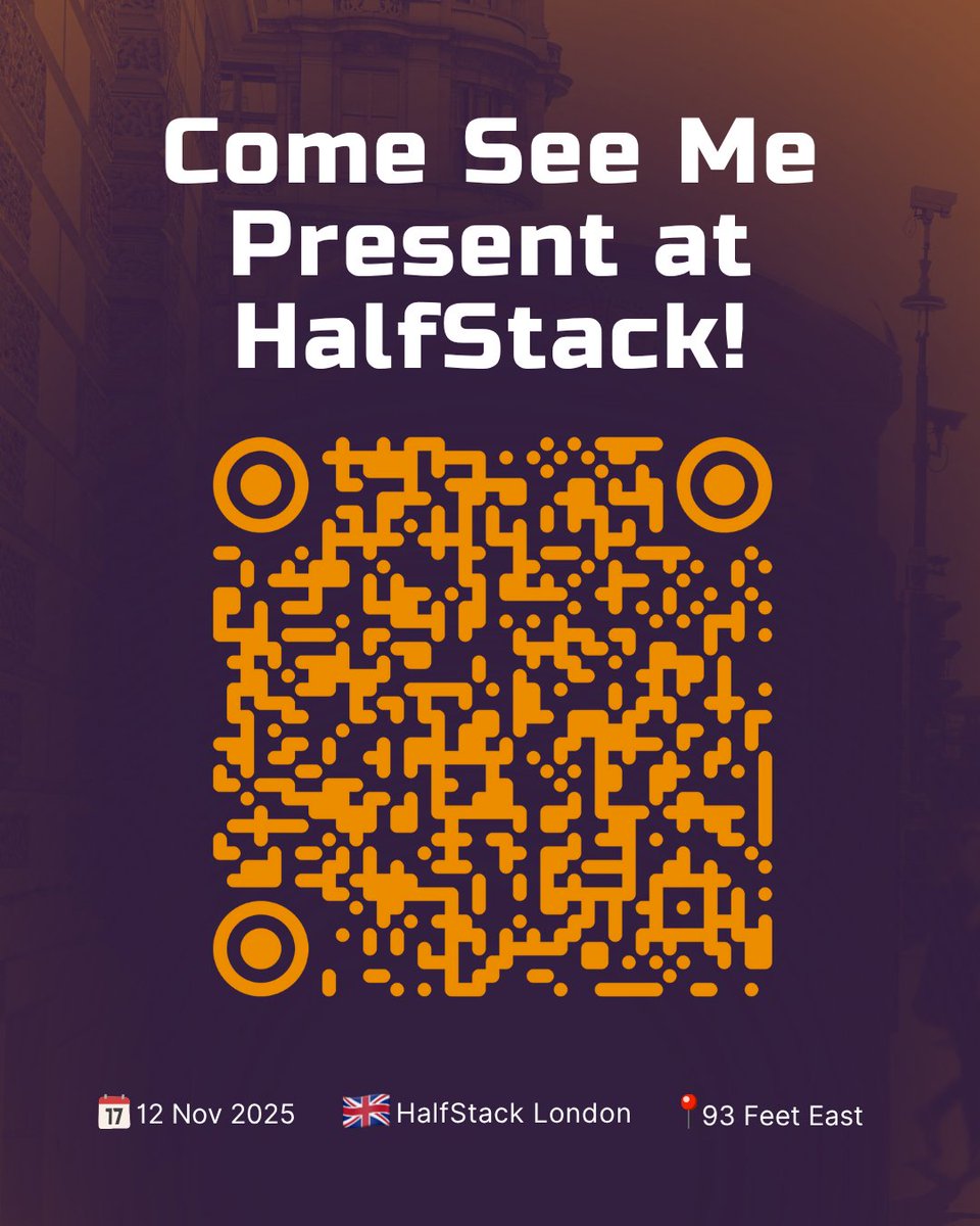 halfstackconf's tweet image. Niels Leenheer is back at HalfStack London! ✨
With Baseline 2025, he’ll explore which web features are safe to use today and how to stay modern without breaking browser support. 💻
📅 12 Nov 2025—93 Feet East, Shoreditch
🎟️ halfstackconf.com/london
#HalfStack #HalfStackLondon