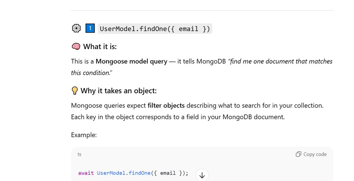 KZEE_baby's tweet image. Day 8 of my #TypeScript journey
Been down for a week, stress resulted to illness, but I'm back now.
I used to think finishing a project fast was a flex, as long as it works, until my mentor asked me to explain why a line of code worked and why it was even there, I began to ......