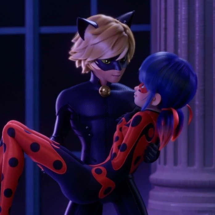 “You keep staring,               “Can you blame 
   Bugaboo.”                                 me, Kitty?”