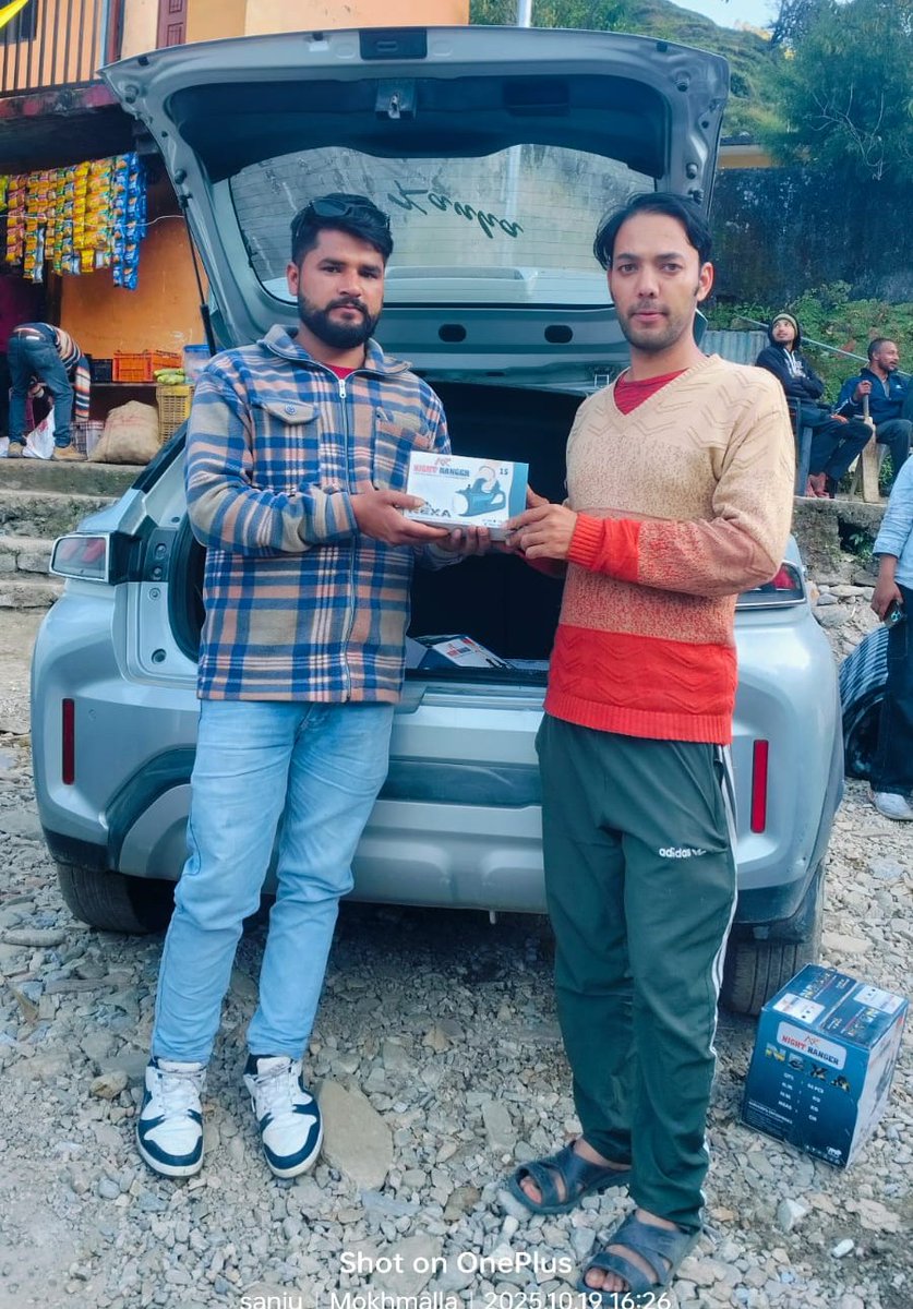 ✨ अंधेरे में उजाला बनी संवेदनशील पहल, दीपावली पर आपदा पीड़ितों तक पहुँची उम्मीद की रोशनी 🪔✨
facebook.com/share/p/1GPLuK…