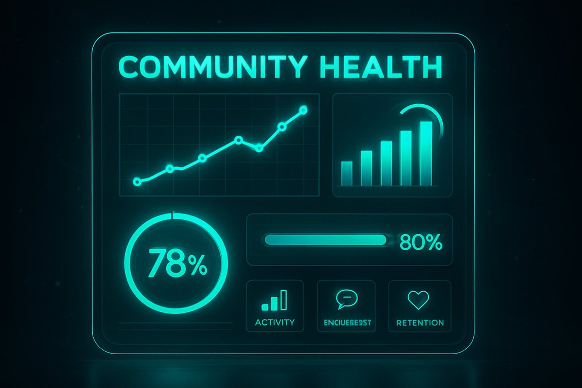 VAengine221's tweet image. Most Web3 projects don’t track their community health — they just vibe and hope for growth 😅

Here’s a simple way to start tracking it like a pro (without overcomplicating things) 🧵👇
#Web3Ops #CommunityBuilding #BuildInPublic
