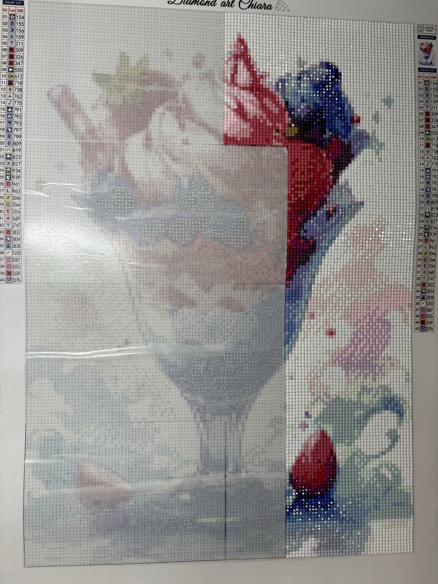 o_no_k2022's tweet image. 61作品目
4日目
#ダイヤモンドアート進捗 
#ダイヤモンドアート