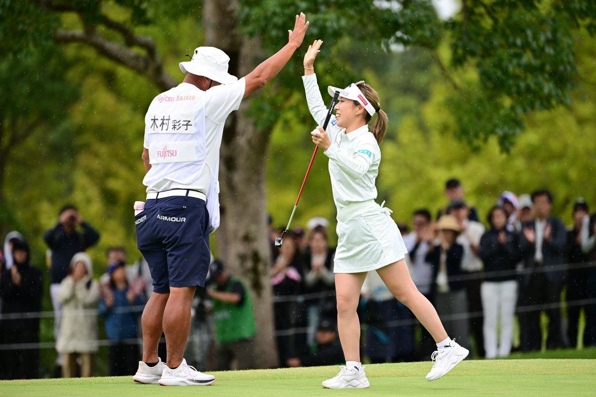 3年ぶりのJLPGAツアー2勝目🎊 #木村彩子(@aykhrkyk) #富士通レディース