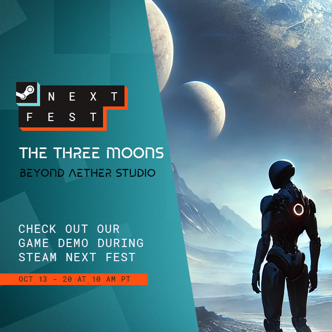 The Three Moons 🎮 Demo OUT NOW tweet media