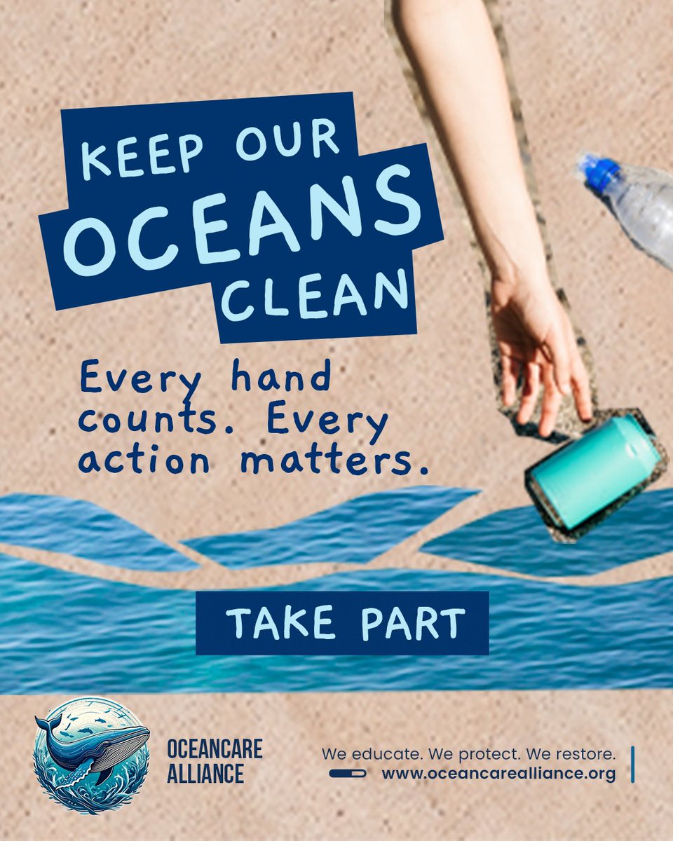 oceancareallnc's tweet image. Every drop matters. Protecting our oceans is not just about water, it’s about preserving life, climate, and balance. Join the movement and be a guardian of the blue.

👉 oceancarealliance.org

#oceancarealliance #guardtheblue #oceanprotection #savetheocean #marinelife