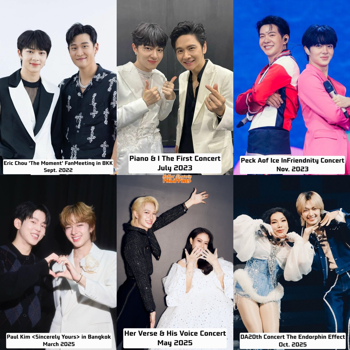 NuNewPH's tweet image. In just 2 remarkable years, Nhu has truly made his mark as a singer. He shared the stage with some of Thailand&apos;s most renowned artists as well as international too. So so proud of him ✨❤️

CWR x DA Concert
#DA20ConcertxNuNewD2
#JulasHerbXDA20Concert

𓂅⋆ @CwrNew #NuNew ♡