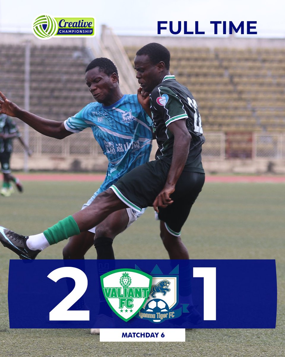 TCC_League's tweet photo. Valiant break league hoodoo, pick first win.
#TCCLeague26 | #VALIGA | #Bet9ja https://t.co/8xEtgGMS7g