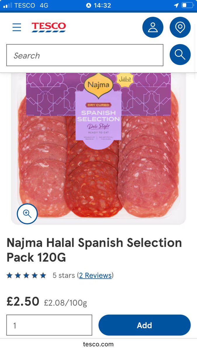 Catherine Blaiklock BP (@blaiklockbp) on Twitter photo How were these animals killed <a href="/Tesco/">Tesco</a> ?
Is it clearly labelled as Halal?
Cannot see anything on the front of the packet.
Tesco sells millions of packets of religiously slaughtered meat.
gofundme.com/f/fhqnhg-judic… How were these animals killed <a href="/Tesco/">Tesco</a> ?
Is it clearly labelled as Halal?
Cannot see anything on the front of the packet.
Tesco sells millions of packets of religiously slaughtered meat.
gofundme.com/f/fhqnhg-judic…