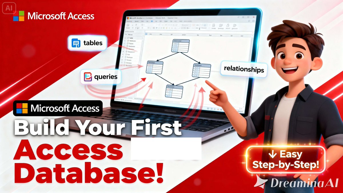geofreykasawa's tweet image. Turn your spreadsheets into a smart, connected database with Microsoft Access — even if you're a beginner! 🙌
✅ Create a database
📥 Import tables
🔗 Build relationships
🔍 Run powerful queries
youtube.com/watch?v=1InvSP…
#Access #Excel #DatabaseTutorial