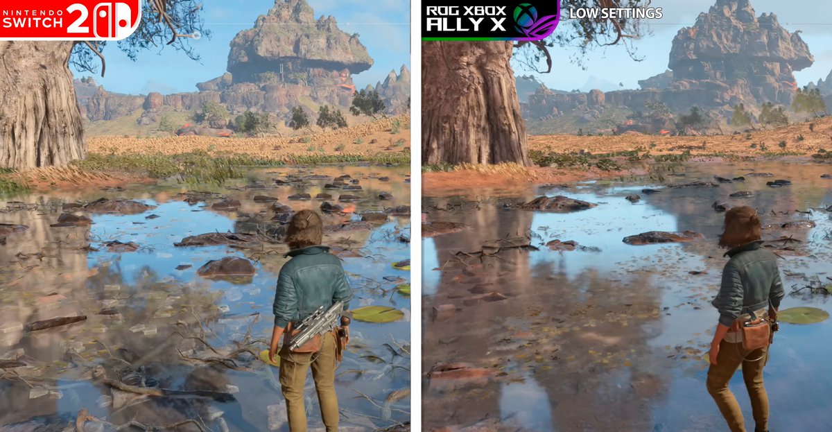 poliwa_93's tweet photo. Se reían de la potencia de la Switch 2 y ha acabado siendo la única portátil de mercado capaz de mover juegos con Ray Tracing. 

No lo consiguen ni portátiles que le triplican el precio. https://t.co/jcKkLllmz1