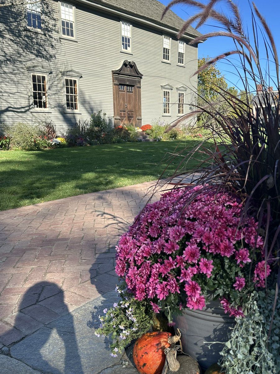 Great to be back at <a href="/Deerfield/">Deerfield</a>! The Pocumtuck Valley is at its best this time of year. #GoGreen!