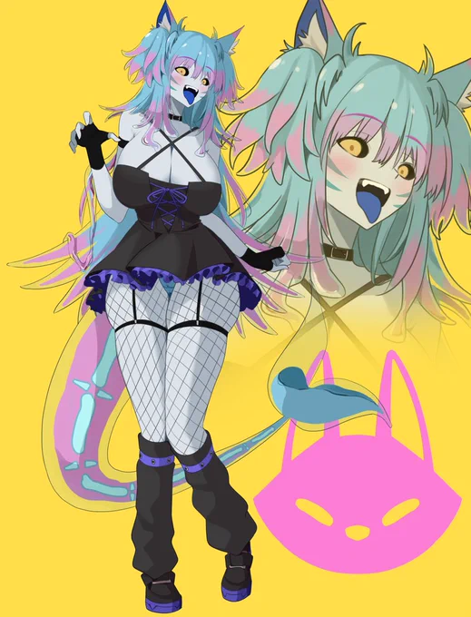 ガブッといっちゃうぞ(skeb依頼作品)