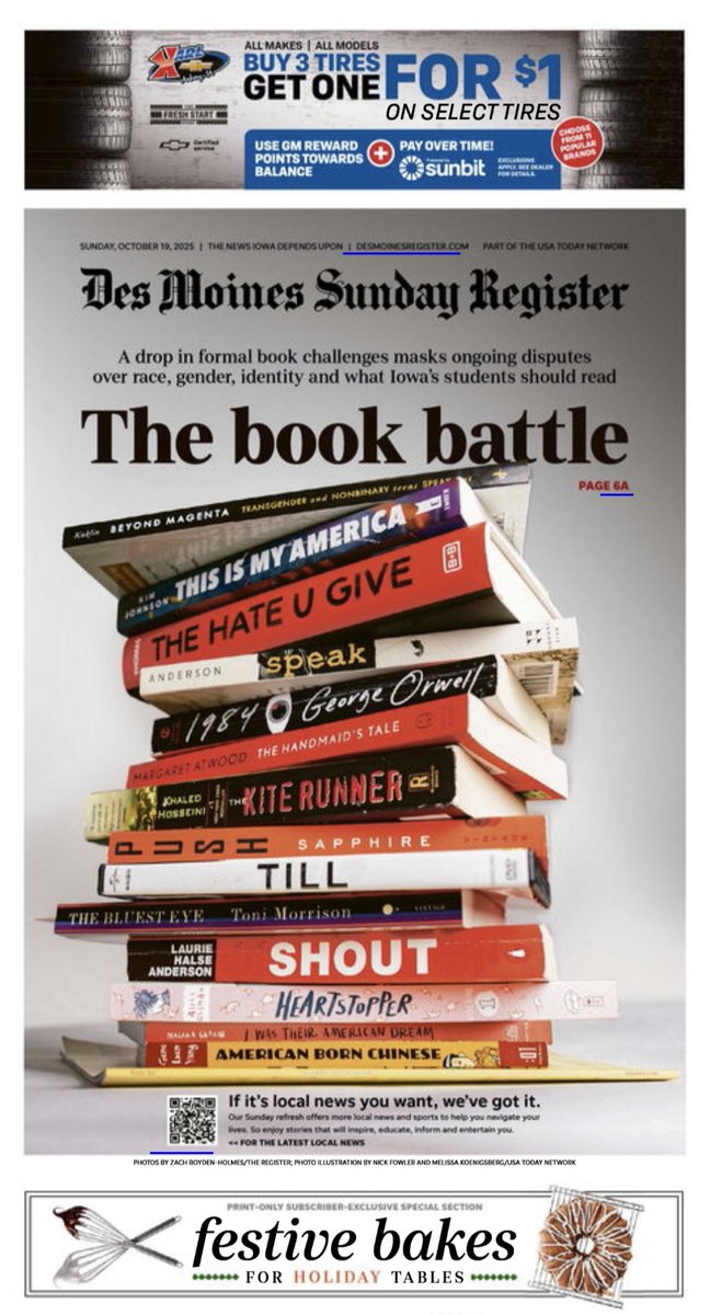 writefelissa's tweet image. Out in print today
