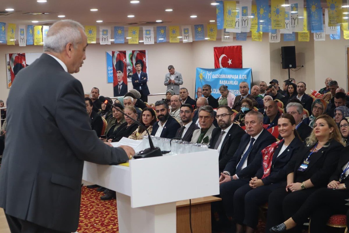 Gaziosmanpaşa 4. Olağan İlçe Kongremize, Hukuk-Seçim ve Parlamento İlişkileri Başkanımız Sayın Hakan Şeref Olgun ile birlikte katıldık.

Teşkilatımızın yeni dönem için heyecanını, umudunu ve kararlılığını fazlasıyla hissettik.

Güven tazeleyen İlçe Başkanımız Harun Çapur ve