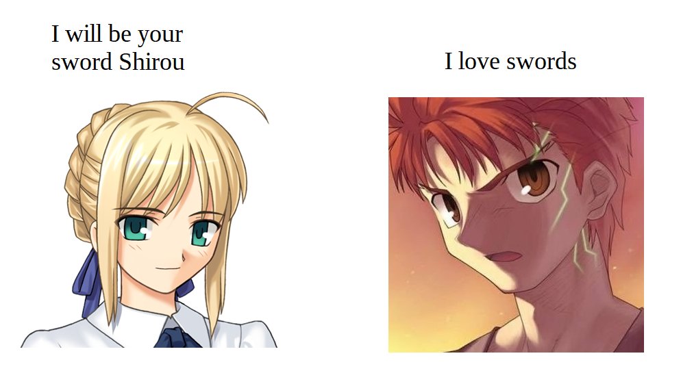 XDrathian's tweet image. Me &amp;amp; who? 😏⚔️ #shirouday