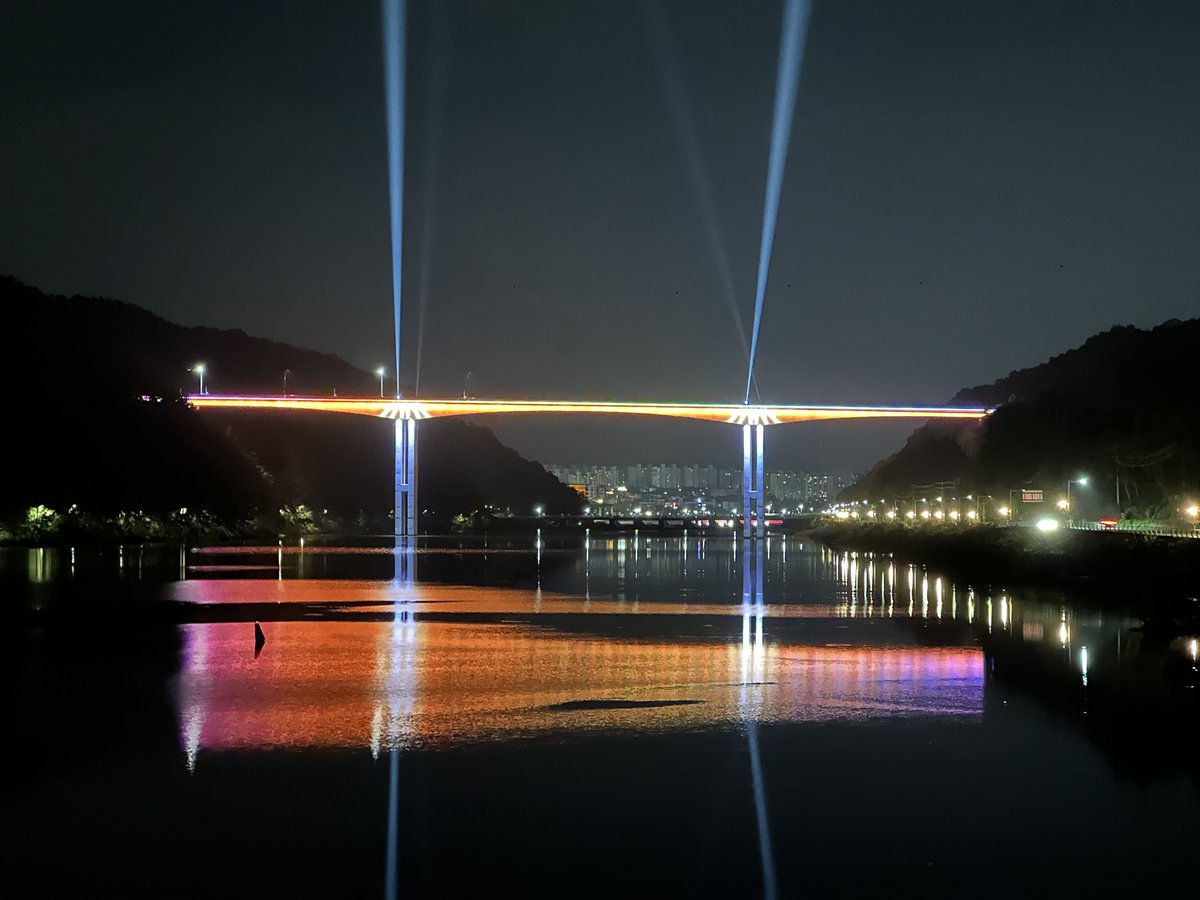 안동 월영교까지 드라이브