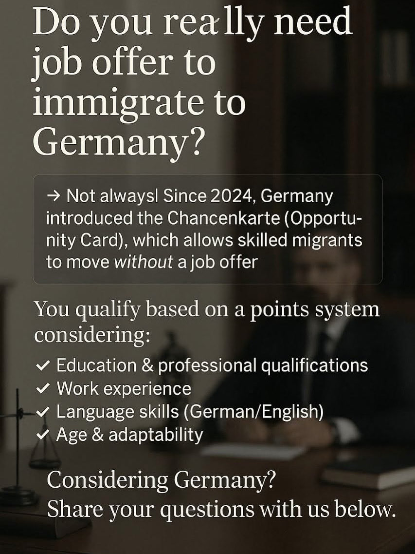 SALAMASgroup's tweet photo. Your Legal Partner in Immigration⚖️
Interested in Germany 🇩🇪? Share your questions with us below! https://t.co/4AqqqyrFwQ