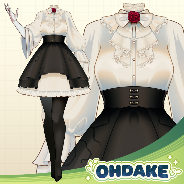 OhdakeStudio's tweet image. 【Halloween Live2D assets】
Halloween is just around the corner, so remember to pick up your halloween boba and Vampire outfit from the Ohdake Ko-fi shop! 🦇🎃
Halloween boba: Free!
Live2D Outfit Vampire: 5€
Link in bio 💚