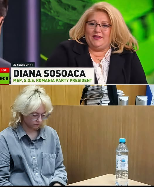 În timp ce Diana Șoșoacă apărea pe televiziunile ruse plângându-se că e „cenzurată” și „persecutată” în România, în aceeași zi, în Rusia, o cântăreață a fost închisă pentru 13 zile — iar acum riscă 12 ani de pușcărie pentru un cântec care nu i-a plăcut regimului.
Doamnă Șoșoacă