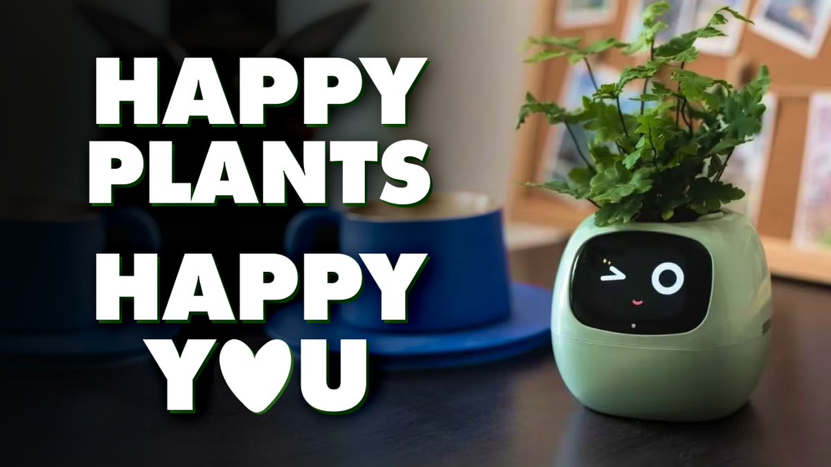 guillenistore's tweet image. Plants with emotions? Yes, please! This smart planter shows you how your plant feels. 🌱😊

Click the link to buy: guilleni.com/smart-planter-…

#SmartPlanter #AITech #PlantLovers