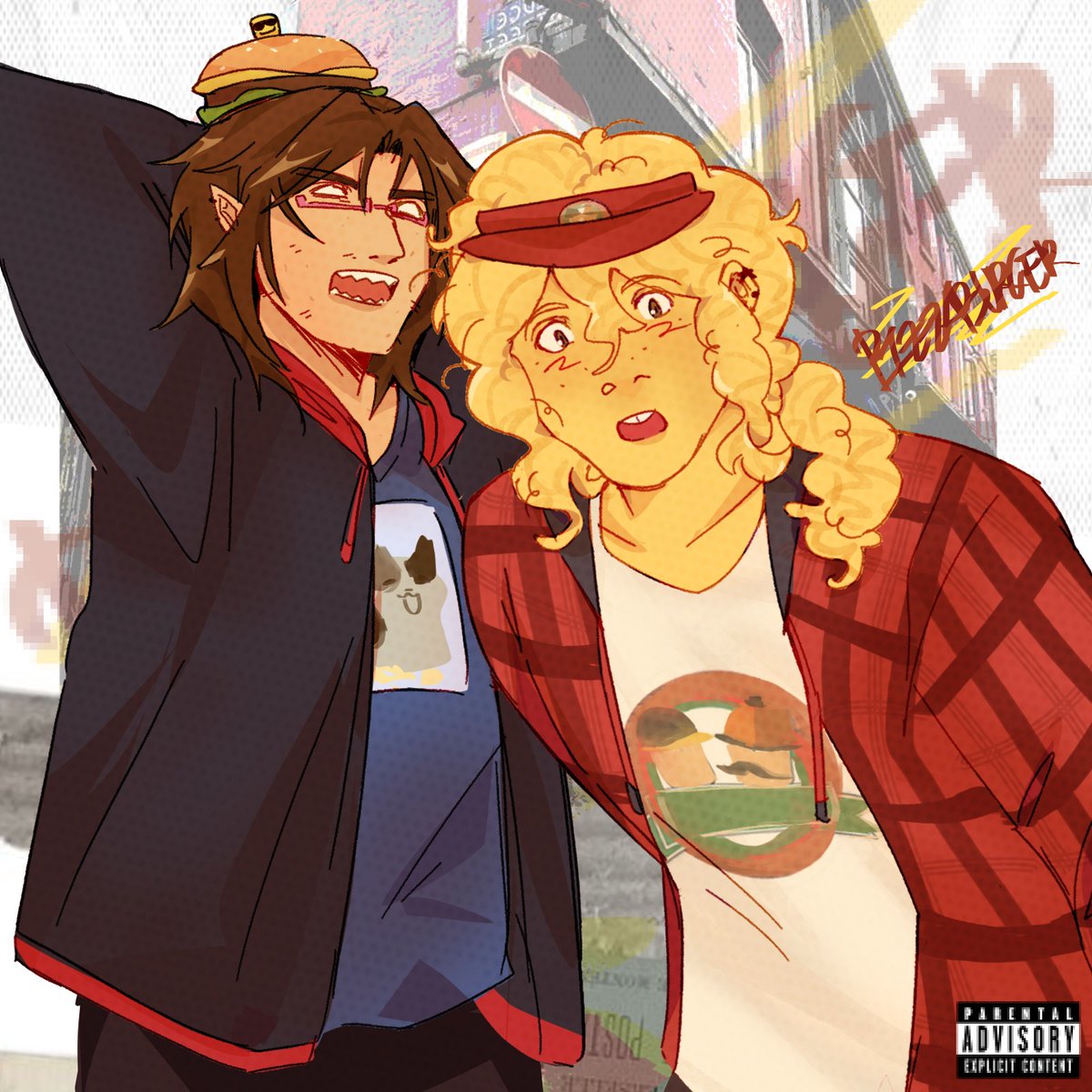 [WAAPP (?)] 
hey guys say hi to my ocs Belliot Cuilder and Bouble o Beven B Beven /j 
#pizzaburger #waapp #robloxart