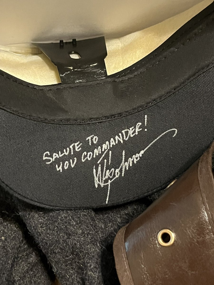 So excited for Fallout Day! Breaking out my Cmdr. Johns Cosplay for the occasion! I wore this during the DC Cosplay event for <a href="/FalloutForHope/">FalloutForHope 🔜 Fallout Day LIVE</a> celebration Oct 23rd 2022.

One of my prized possessions is the Sea Captains hat with <a href="/WesJohnsonVoice/">Wes Johnson</a> autograph to the “Commander” 😍