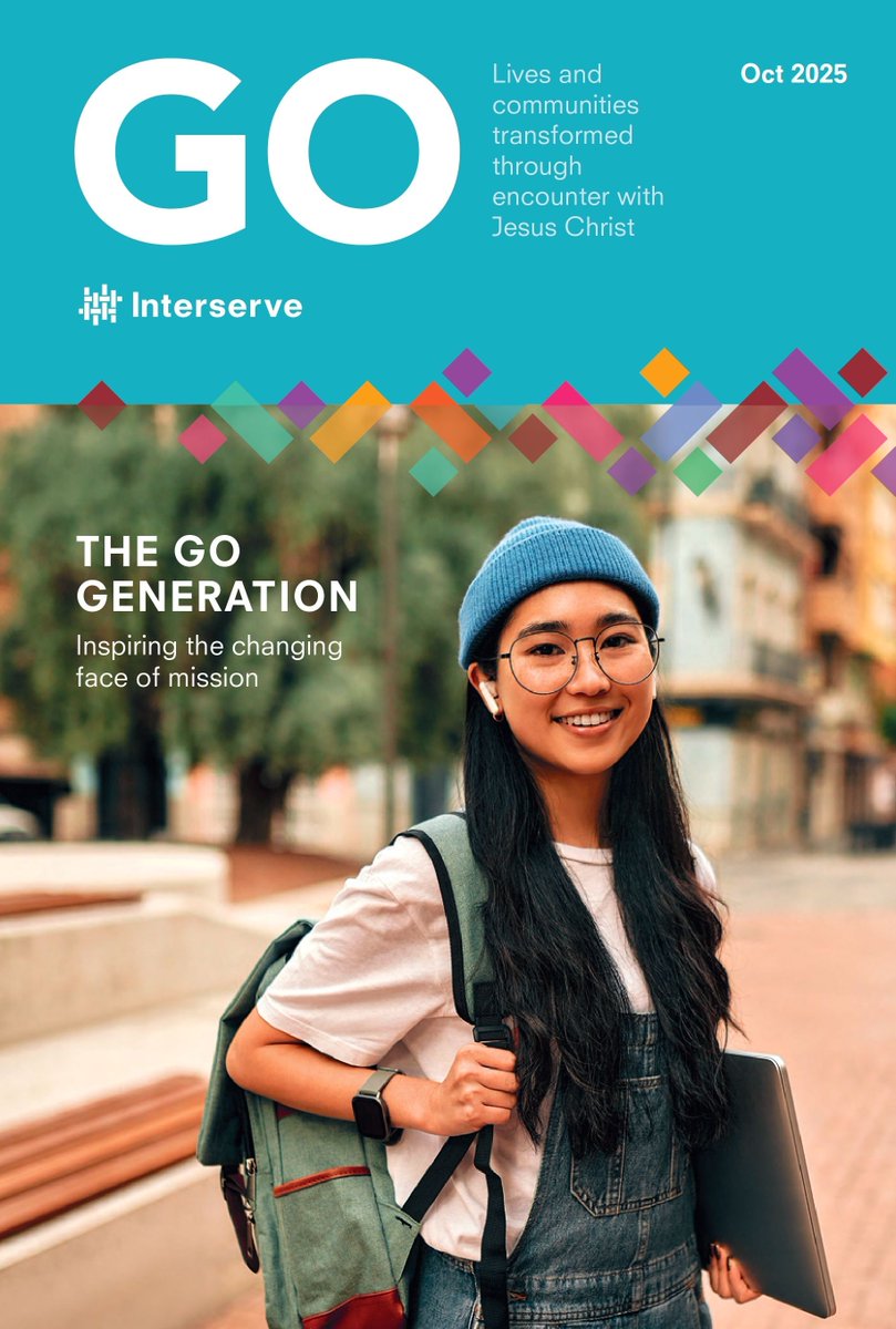 Will our latest GO magazine be arriving in your letterbox or inbox this week? 

Check out this sneak preview - exploring how younger generations of Christians are inspiring the changing face of mission. If you've not already subscribed, download via interserve.org.uk/go