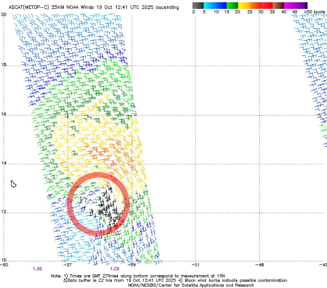 Invest #98L is Close to the islands but is still an open wave its trying to closed the Circulation but due to its speed it's not getting through.