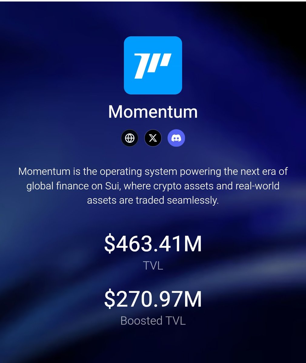 🚨BREAKING: The $MMT Community Offering is almost here!

<a href="/MMTFinance/">MomentumⓂ️Ⓜ️T</a> is a concentrated liquidity DEX powered by Sui’s lightning-fast blockchain, delivering top-tier APRs for liquidity providers in the ecosystem.

→ Over $460M in TVL
→ More than $22B in swap volume
→ 2.1M+