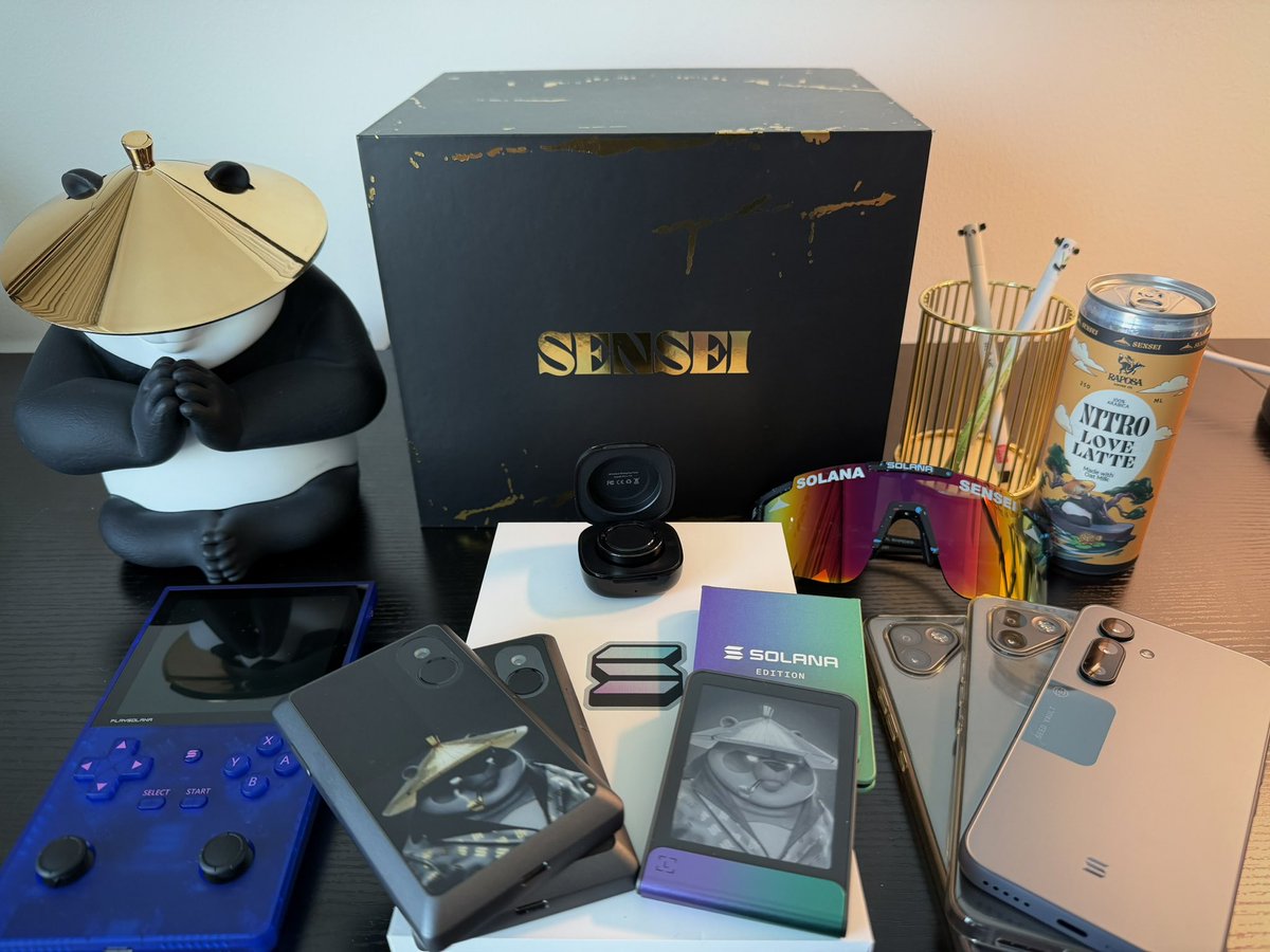 I collect all Solana physical products 

My name is SOLANA Sensei