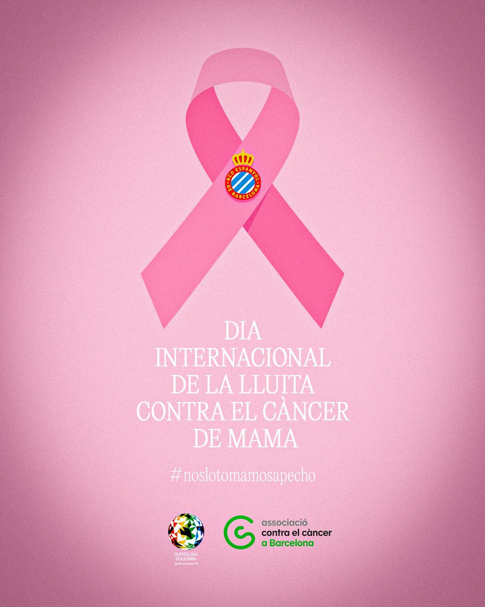 Estem al vostre costat 💗
Estamos con vosotras 🩷 #NosLoTomamosAPecho 

<a href="/ContraCancerBCN/">Associació Contra el Càncer BARCELONA</a> <a href="/ContraCancerEs/">Asociación Española Contra el Cáncer</a>