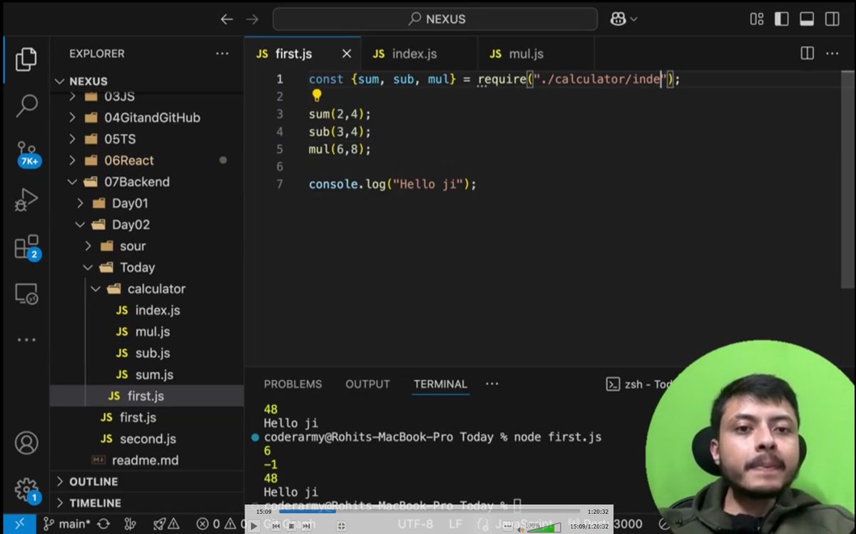 CHAYAN78905's tweet image. 🚀#Day2 / #100DaysOfBackend 🎯
 Backend Development Journey | #CoderArmy 💻

📌 Today’s Learning:
👉 Difference Between CJS &amp;amp; ES Modules
👉 Single vs Dual Core Processors,Context Switching,Single vs Multi Threaded

Big thanks to @rohit_negi9  bhaiya for the amazing explanation!