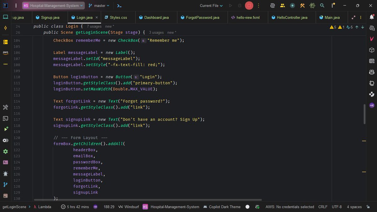Thomas_TheGuy's tweet image. Day 4 abi.. Day 5...I think day 4 of HMS, I finally did some UI
-Sign Up, Login, and Forgot password done
Consistency paying off
@CodeWKnow_ledge #Consistency