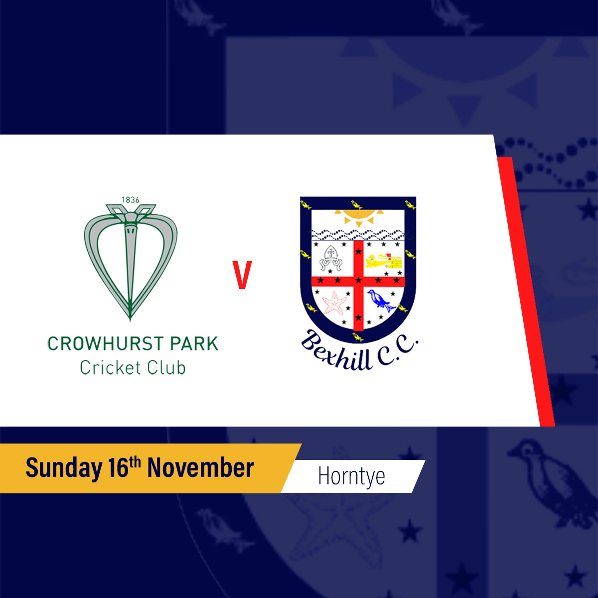 🏏 Bexhill CC Indoor Fixtures - November 2025 🏏

Get ready for an action-packed month!

🗓️ Sunday 2 Nov: <a href="/Eastbourne_CC/">Eastbourne CC</a> VI vs Bexhill CC Indoor B
🗓️ Sunday 9 Nov: Bexhill CC Indoor C vs <a href="/hastingspriory/">Hastings Priory</a> 2nds
🗓️ Sunday 16 Nov: <a href="/sidley_cc/">Sidley CC</a> Indoor vs Bexhill CC Indoor A
🗓️ Sunday 16