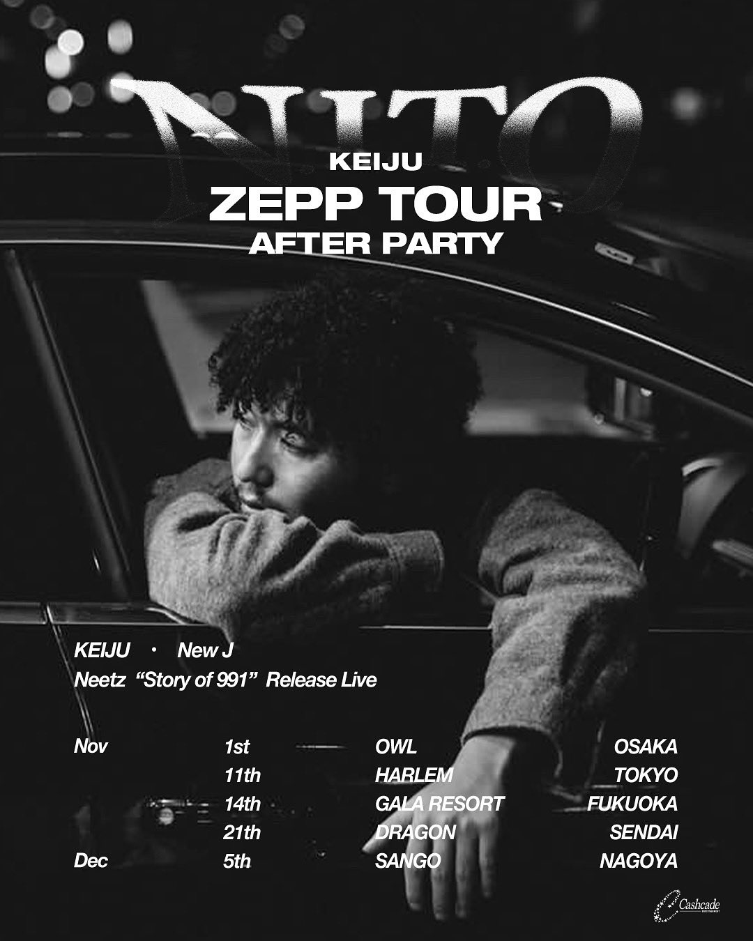 【完売】KEIJU N.I.T.O ZEEP TOUR 2025 Beanie 完売】KEIJU N.I.T.O ZEEP TOUR 2025 Beanie