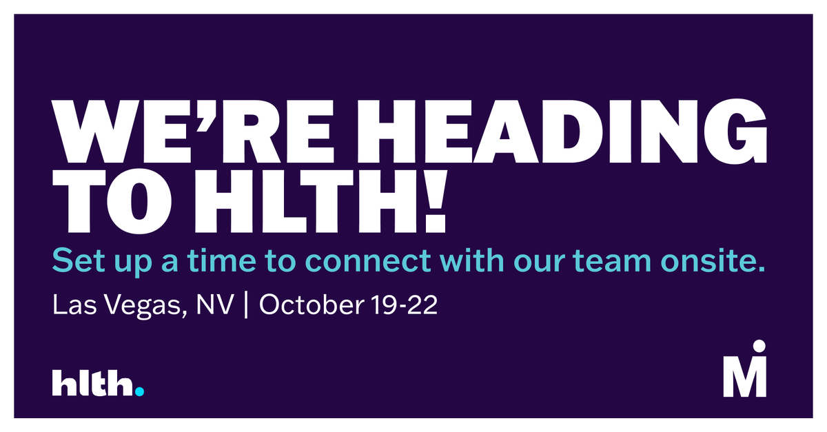 At MedImpact, we’re working towards a future where healthcare is predictable, personal, and affordable.

And this week at #HLTH2025, we’re connecting with innovators and leaders who share our vision.

Set up a time: okt.to/0X3P5l

#wearemedimpact #atruepartner