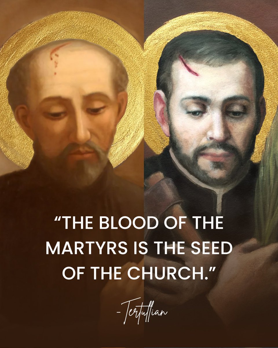 Today we celebrate the faith of eight men, including Saints Isaac Jogues and John de Brébeuf, who were captured in 1642 and killed for sharing the Catholic faith in North America. Truly their blood is the seed of our Church. 

#Saints #EvangelizeBoston #BostonCatholic