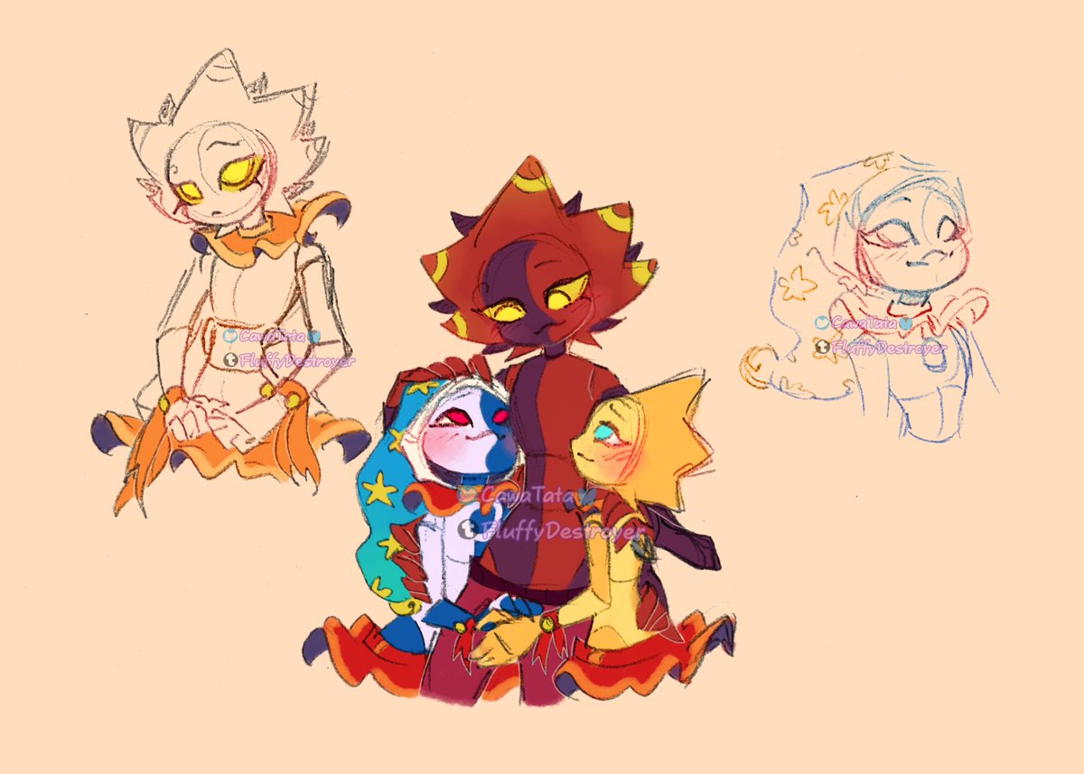 CawaTata's tweet photo. #fnaf #fnaffanart #fnafdca #sundrop #moondrop #eclipse #fnaf_sun #fnaf_moon #fnaf_eclipse #sunxmoon #sunxeclipse #moonxeclipse #SunxEclipsexMoon https://t.co/L2haq4eRrz