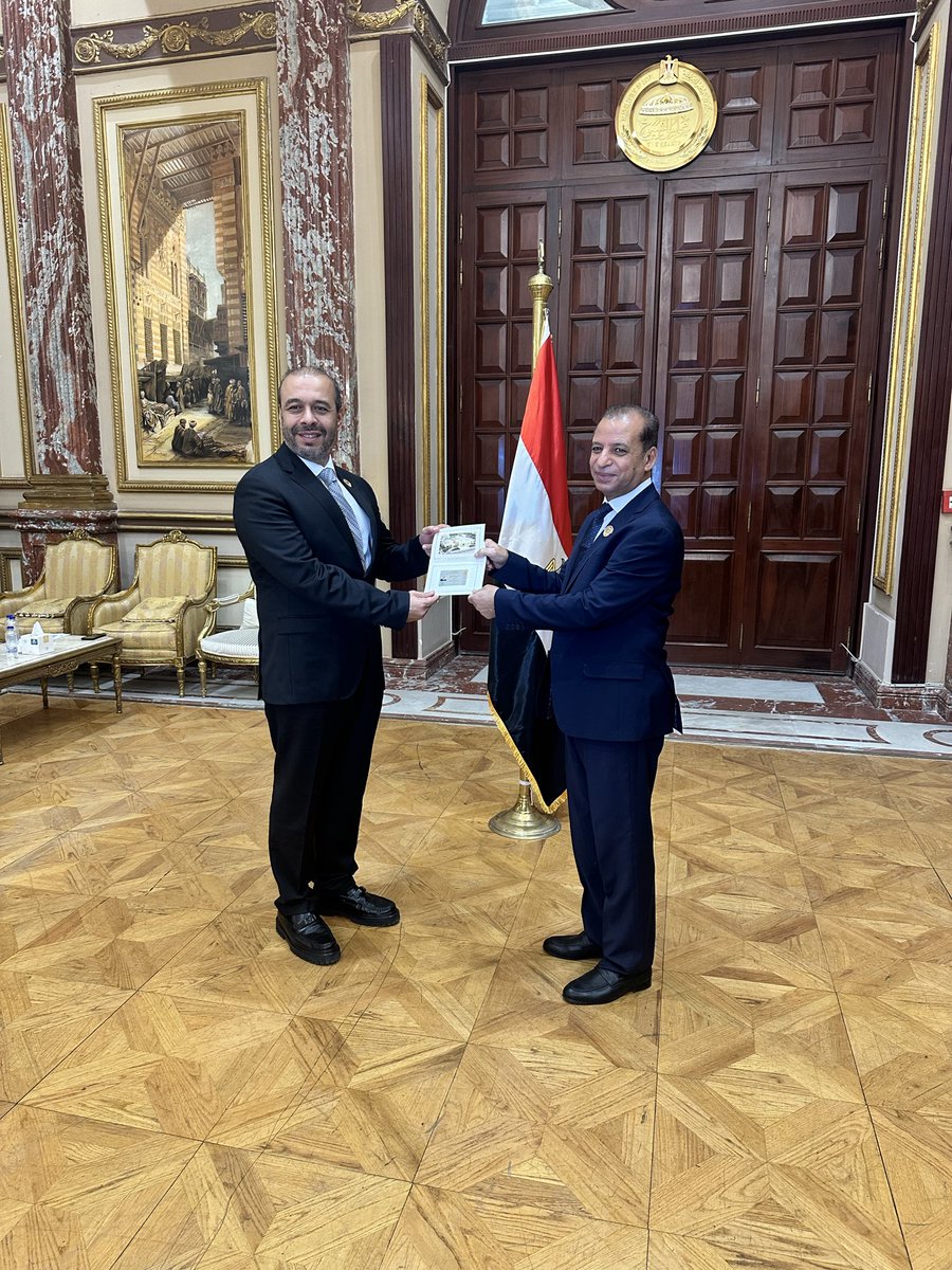 TameryoussefT's tweet photo. يوم مشهود في مسيرتي… تشرفتُ بالأمس بأداء اليمين الدستوري أمام مجلس الشيوخ الموقر. لحظة فخر ومسؤولية كبيرة، أسأل  الله عز وجل التوفيق والسداد في خدمة وطني الغالي، وأن يعينني على أداء الواجب بما يليق بعظمة المسؤولية.
أتوجه بخالص الشكر والتقدير إلى فخامة الرئيس على ثقته الغالية في اختياري ضمن قائمة المعينين بمجلس الشيوخ، وأسأل الله أن أكون عند حسن الظن، وأن أُسهم مع زملائي في تحقيق ما فيه خير ورفعة لمصرنا الحبيبة. 
حفظ الله مصر قيادة و شعبا.