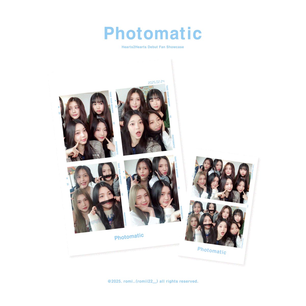 romii22__'s tweet photo. Hearts2Hearts ‘FOCUS’ Showcase
ॱ˚ʚ 하츠투하츠 포커스 쇼케이스 나눔 공지 ɞ˚ॱ 

- 수량 : 25개 이상
- 시간 및 장소 : 10/20일 당일에 공지 (무인 나눔)

쇼케이스 못 오신 분들을 위해
#rt + 맘찍 하시는 분들 중 8분께 따로 우편으로 보내드립니다!♡

#Hearts2Hearts #하츠투하츠 #하투하 https://t.co/dwM6FC1VhG